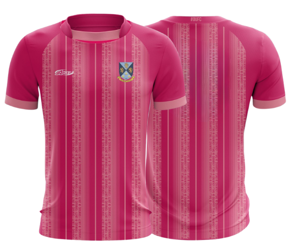 Pink GK Shirt, including club logo, sponsors front and back (if required) and numbers to back and front,